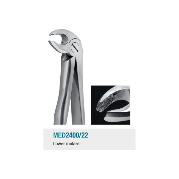 Medesy Extraction Forceps No. 22 with Blade Beaks