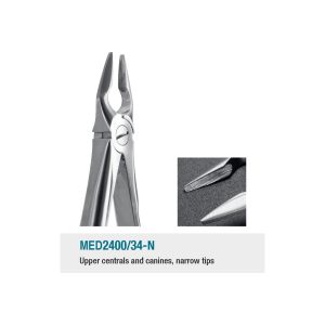 Medesy Extraction Forceps No. 34-N with Blade Beaks
