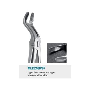 Medesy Extraction Forceps No. 67 with Blade Beaks
