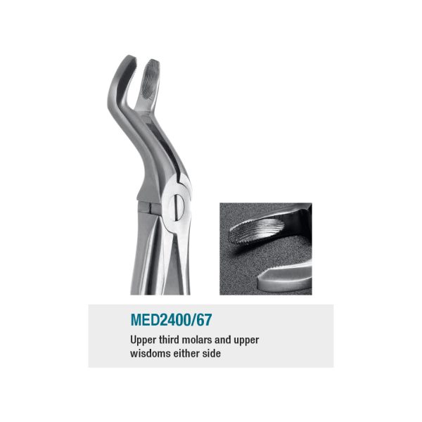 Medesy Extraction Forceps No. 67 with Blade Beaks