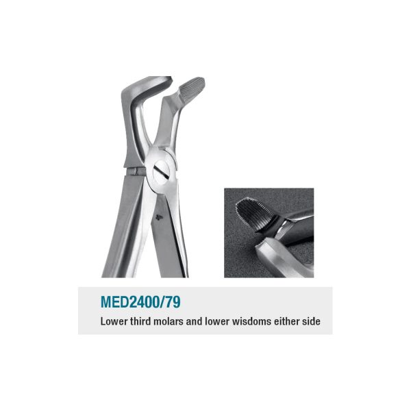 Medesy Extraction Forceps No. 79 with Blade Beaks