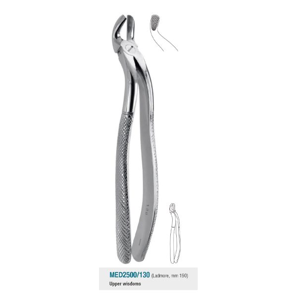 Medesy Extraction Forceps No. 130 Ladmore 190mm