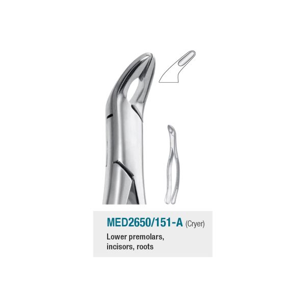 Medesy Extraction Forceps No. 151-A Cryer