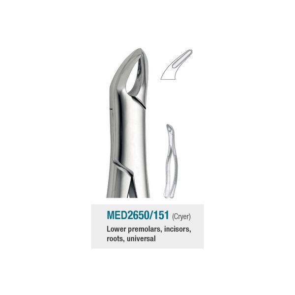 Medesy Extraction Forceps No. 151 Cryer