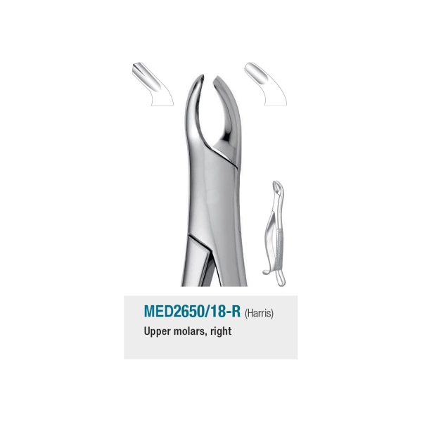 Medesy Extraction Forceps No. 18-R Harris