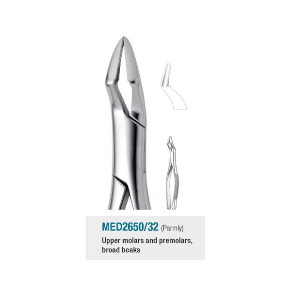 Medesy Extraction Forceps No. 32 Parmly