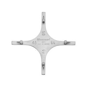 Medesy Orthodontic Positioning Gauge 65mm x 65mm