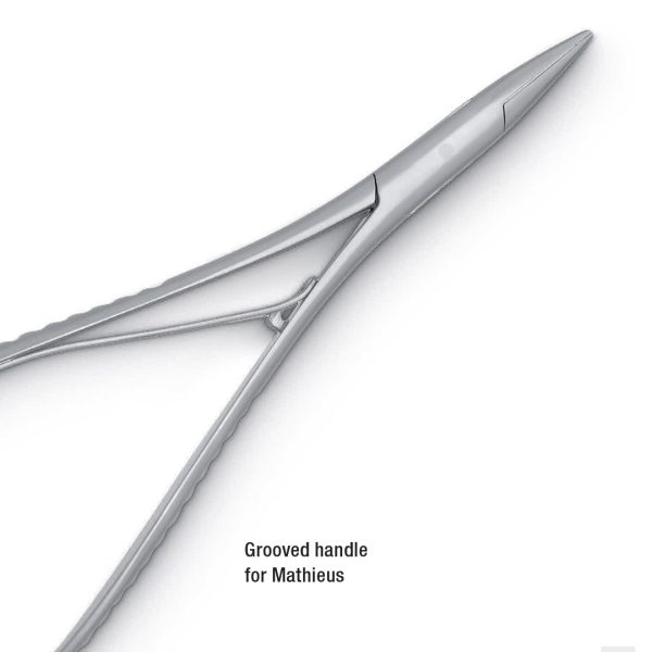 Medesy Orthodontic Ligature Forceps Mini Mathieu with Smooth Beaks 140mm