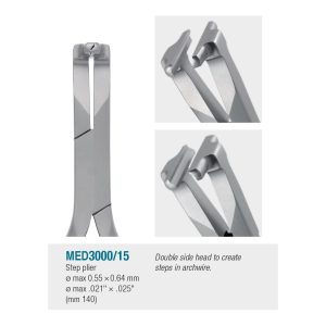 Medesy Orthodontic Wire Bending Pliers Step No. 15 140mm