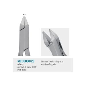 Medesy Orthodontic Wire Bending Pliers Adams No. 23 125mm