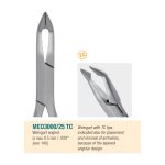 Medesy Orthodontic Utility Pliers Weingart Angled No. 25 TC Tungsten Carbide 140mm