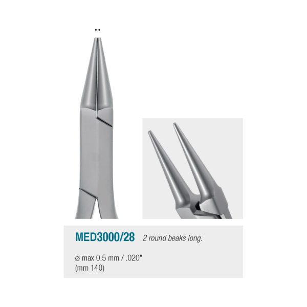 Medesy Orthodontic Wire Bending Pliers No. 28 140mm