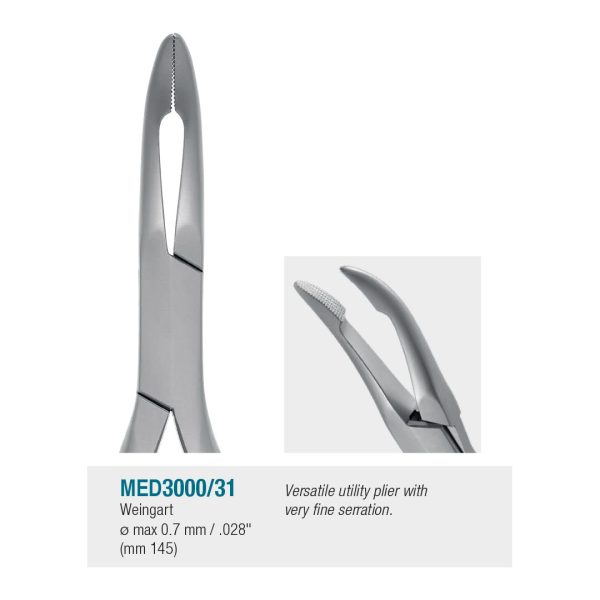 Medesy Orthodontic Utility Pliers Weingart No. 31 145mm