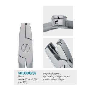 Medesy Orthodontic Wire Bending Pliers Nance No. 56 135mm