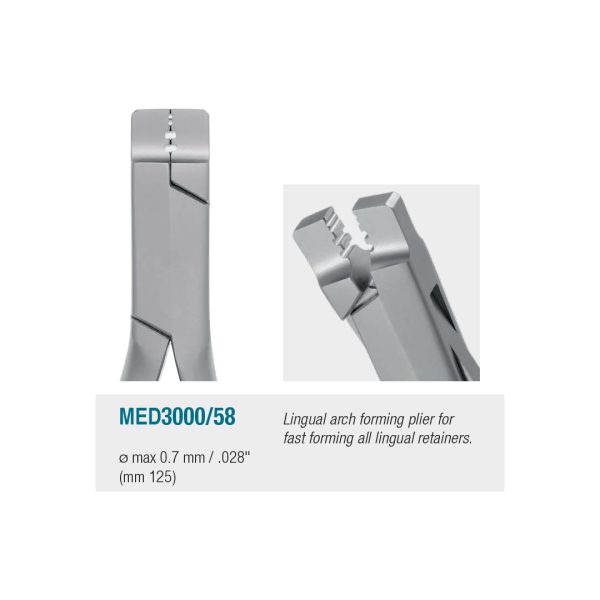 Medesy Orthodontic Wire Bending Pliers No. 58 125mm