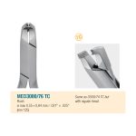 Medesy Orthodontic Distal End Cutters Flush No. 76 TC Tungsten Carbide 125mm