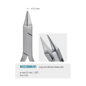 Medesy Orthodontic Wire Bending Pliers No. 81 135mm