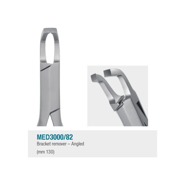 Medesy Orthodontic Bracket Removing Pliers Angled No. 82 130mm