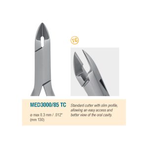 Medesy Orthodontic Wire Cutters No. 85 TC Tungsten Carbide 130mm