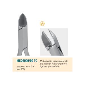 Medesy Orthodontic Wire Cutters No. 99 TC Tungsten Carbide 130mm