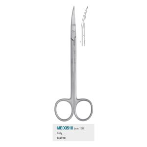 Medesy Scissors Kelly Curved 160mm