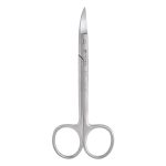 Medesy Scissors Neumann Double Curved with Saw Edge 120mm