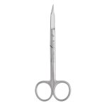 Medesy Scissors Goldman-Fox Curved with Saw Edge 130mm