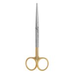 Medesy Scissors Metzenbaum Straight with Round Tips Tungsten Carbide 145mm