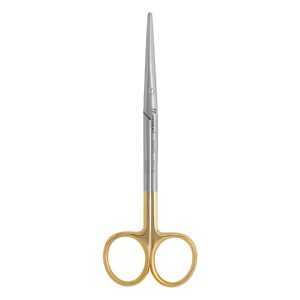 Medesy Scissors Metzenbaum Straight with Round Tips Tungsten Carbide 145mm