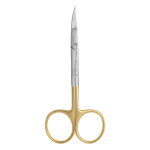 Medesy Scissors LaGrange Double Curved with Saw Edge Tungsten Carbide 115mm