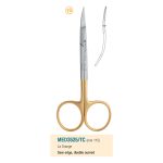 Medesy Scissors LaGrange Double Curved with Saw Edge Tungsten Carbide 115mm