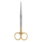 Medesy Scissors Metzenbaum Straight with Round Tips Tungsten Carbide 180mm