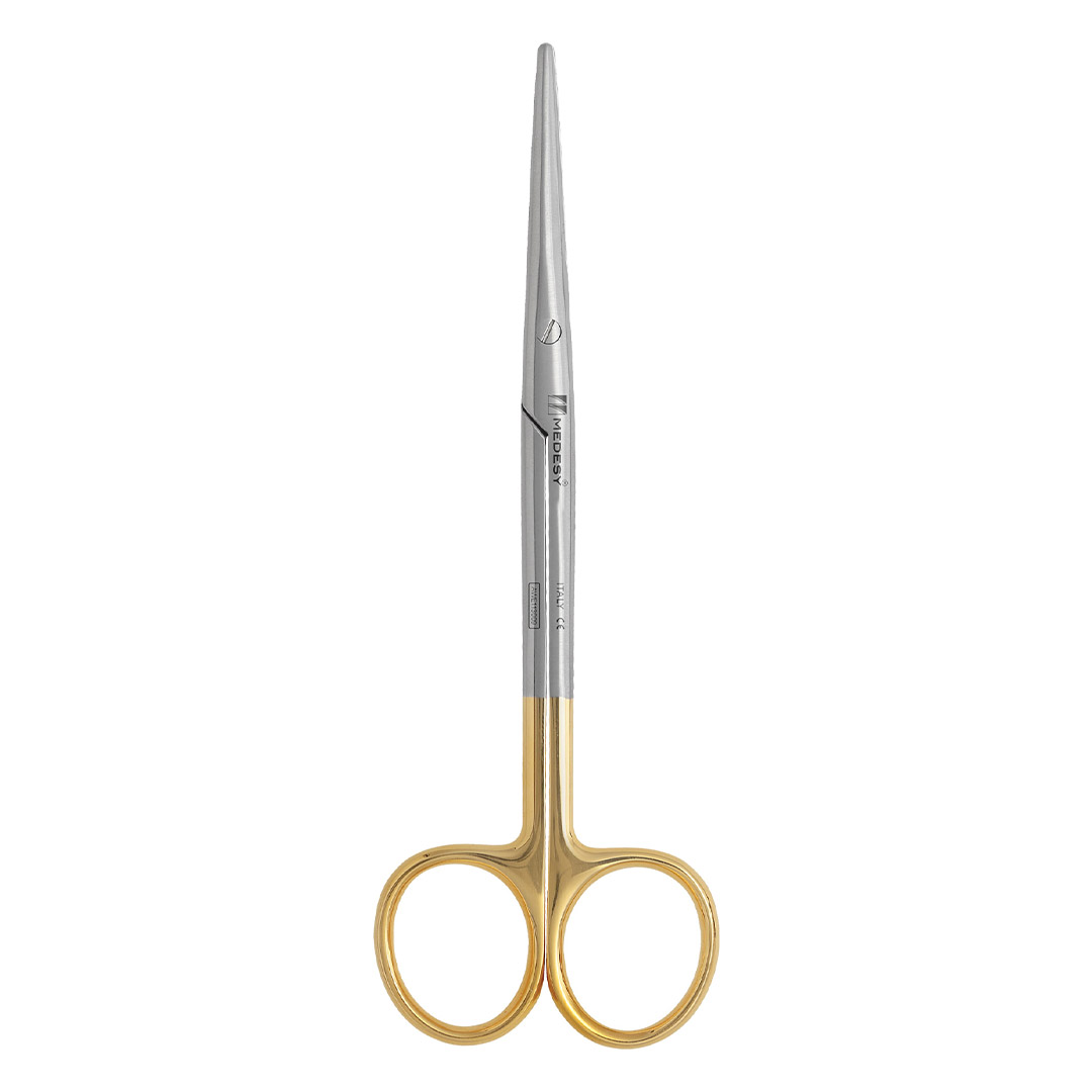 Medesy Scissors Metzenbaum Straight with Round Tips Tungsten Carbide 180mm Medesy Scissors Metzenbaum Straight with Round Tips Tungsten Carbide 180mm
