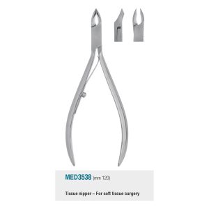 Medesy Scissors Tissue Nippers for Soft Tissue Surgery 120mm