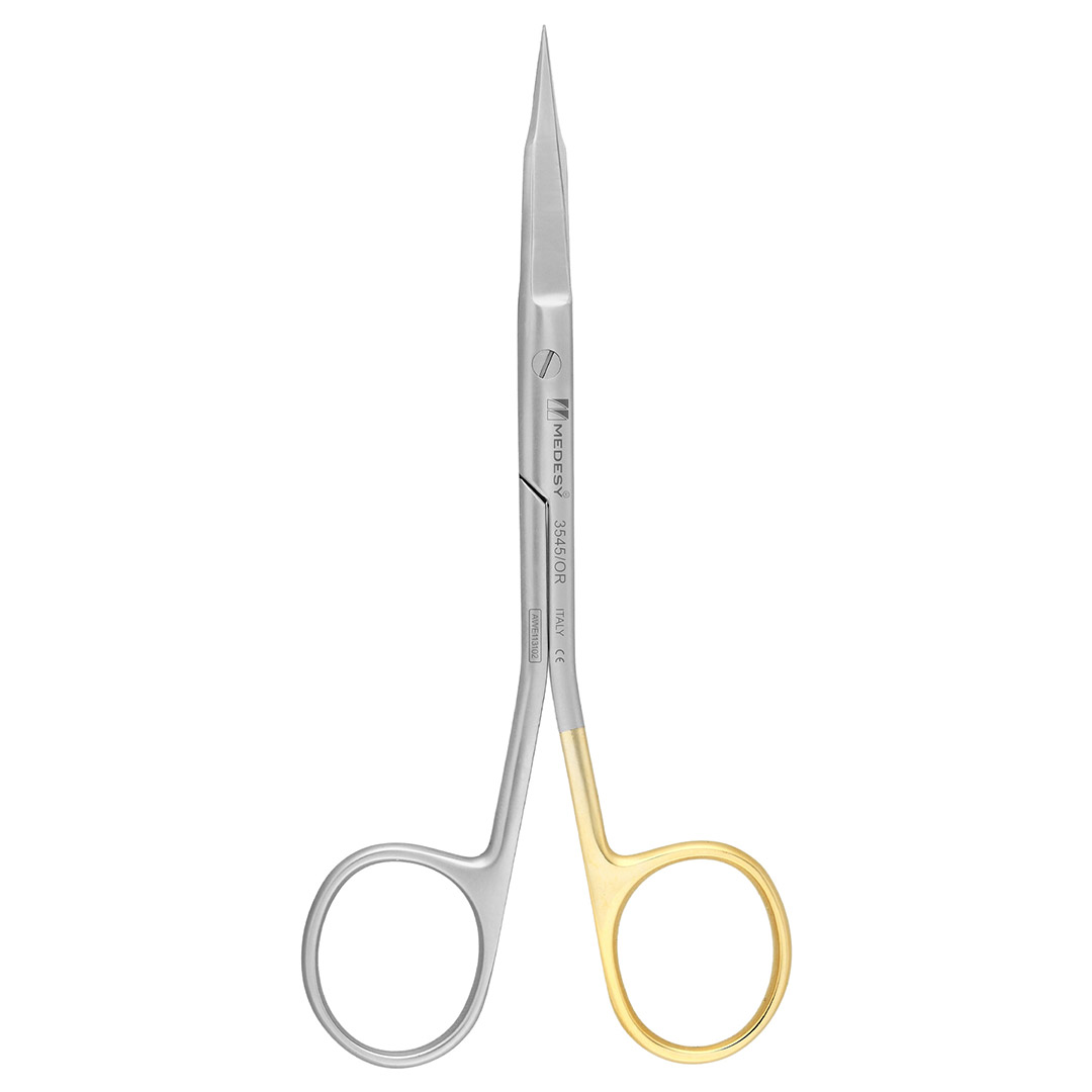 Medesy Scissors Goldman-Fox Straight Superior Cut with Open Rings 130mm Medesy Scissors Goldman-Fox Straight Superior Cut with Open Rings 130mm