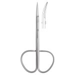 Medesy Scissors Marilyn Curved with Pointed Tips 100mm