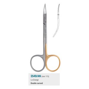 Medesy Scissors LaGrange Double Curved Superior Cut 115mm