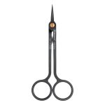 Medesy Scissors Hi-Tech Straight Black 130mm Nerissimo Line