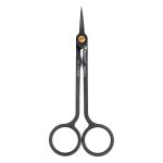 Medesy Scissors Hi-Tech Curved Black 130mm Nerissimo Line