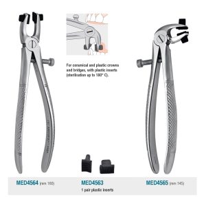Medesy Crown Pliers Replacement Inserts (2)