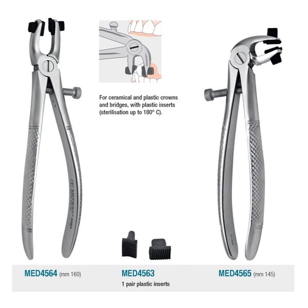 Medesy Crown Pliers Replacement Inserts (2)