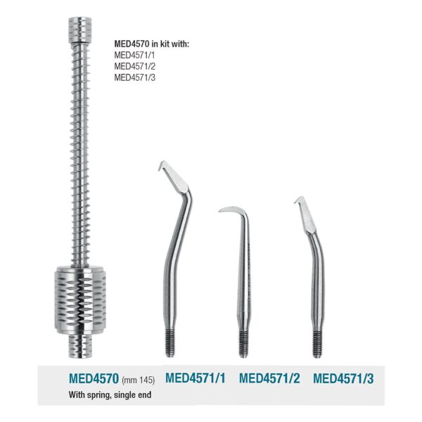 Medesy Crown Remover Kit Single Ended with Spring