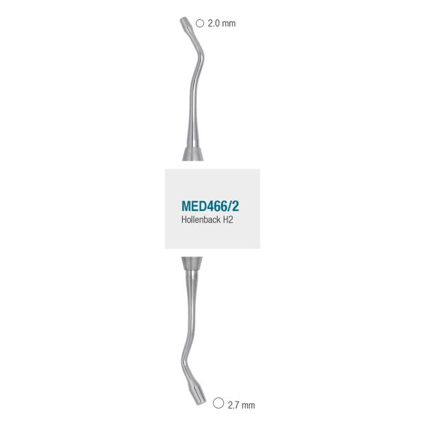 Medesy Plugger Hollenback No. H2 2.0mm/2.7mm