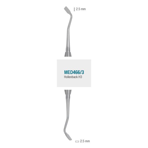 Medesy Plugger Hollenback No. H3 2.5mm/2.5mm
