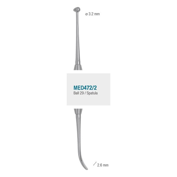 Medesy Burnisher No. 2-29 3.2mm/2.6mm