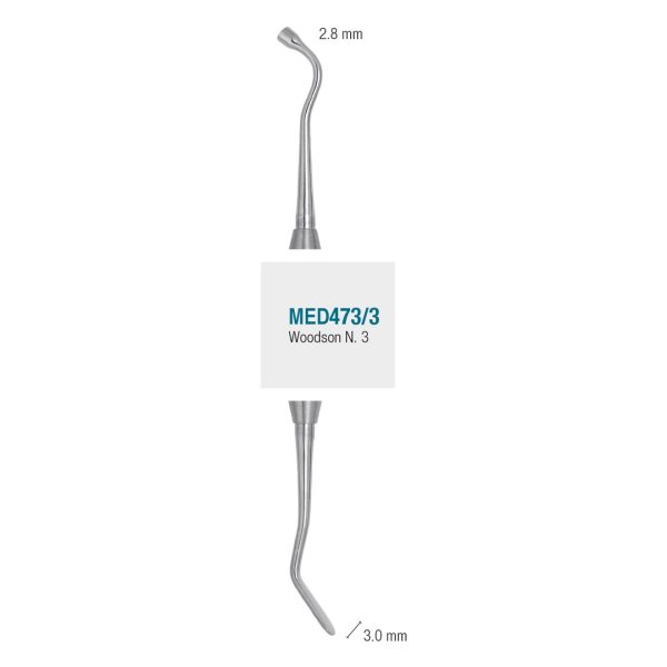Medesy Composite Instrument Woodson No. 3 2.8mm/3.0mm