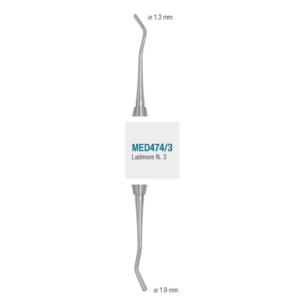 Medesy Burnisher Ladmore No. 3 1.3mm/1.9mm