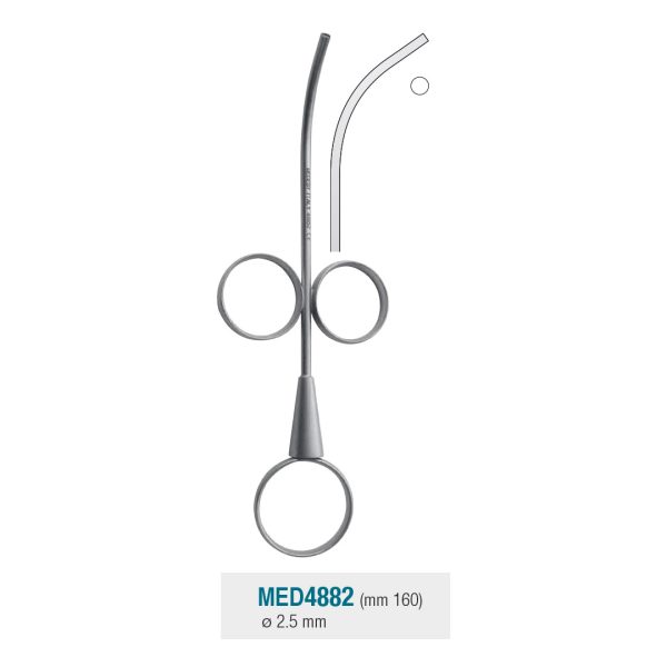 Medesy Bone Injector with Cone Curved 2.5mm Dia. 160mm