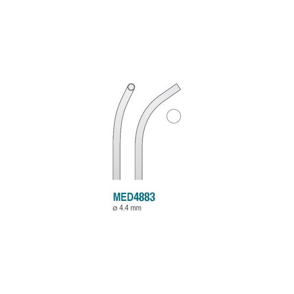 Medesy Bone Injector with Cone Curved 4.4mm Dia. 160mm