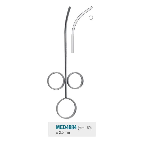 Medesy Bone Injector Curved 2.5mm Dia. 160mm